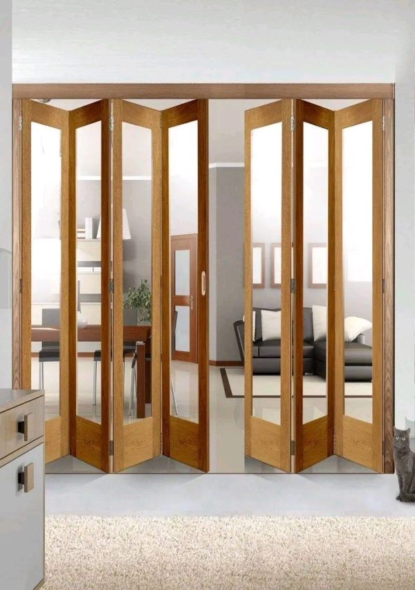 Ctg Teak folding door 7x7(4part)